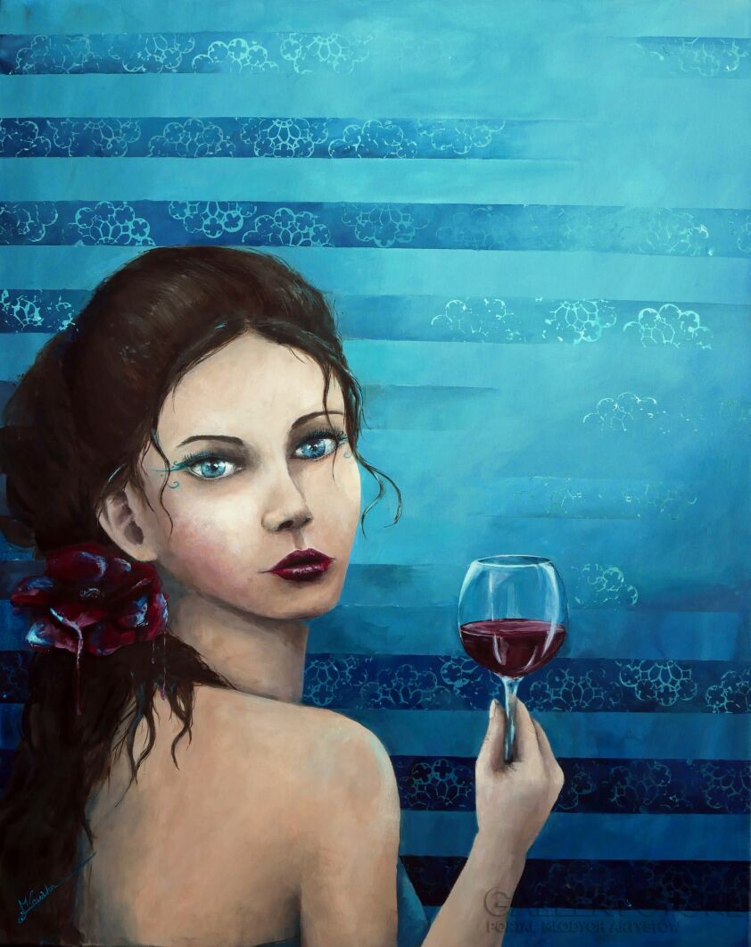 Maria Lewicka-Woźniak-Cheers-Akryl