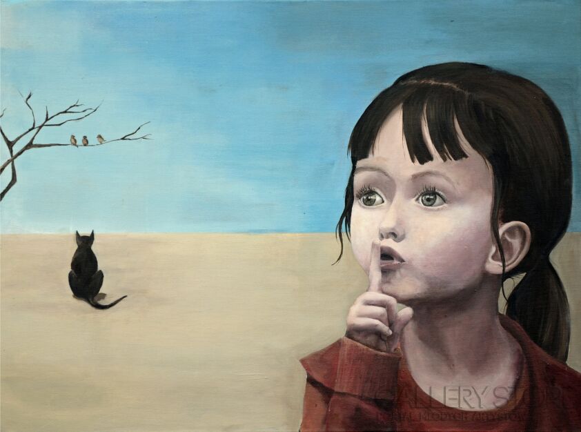 Maria Lewicka-Woźniak-Little Imagination 1-Akryl