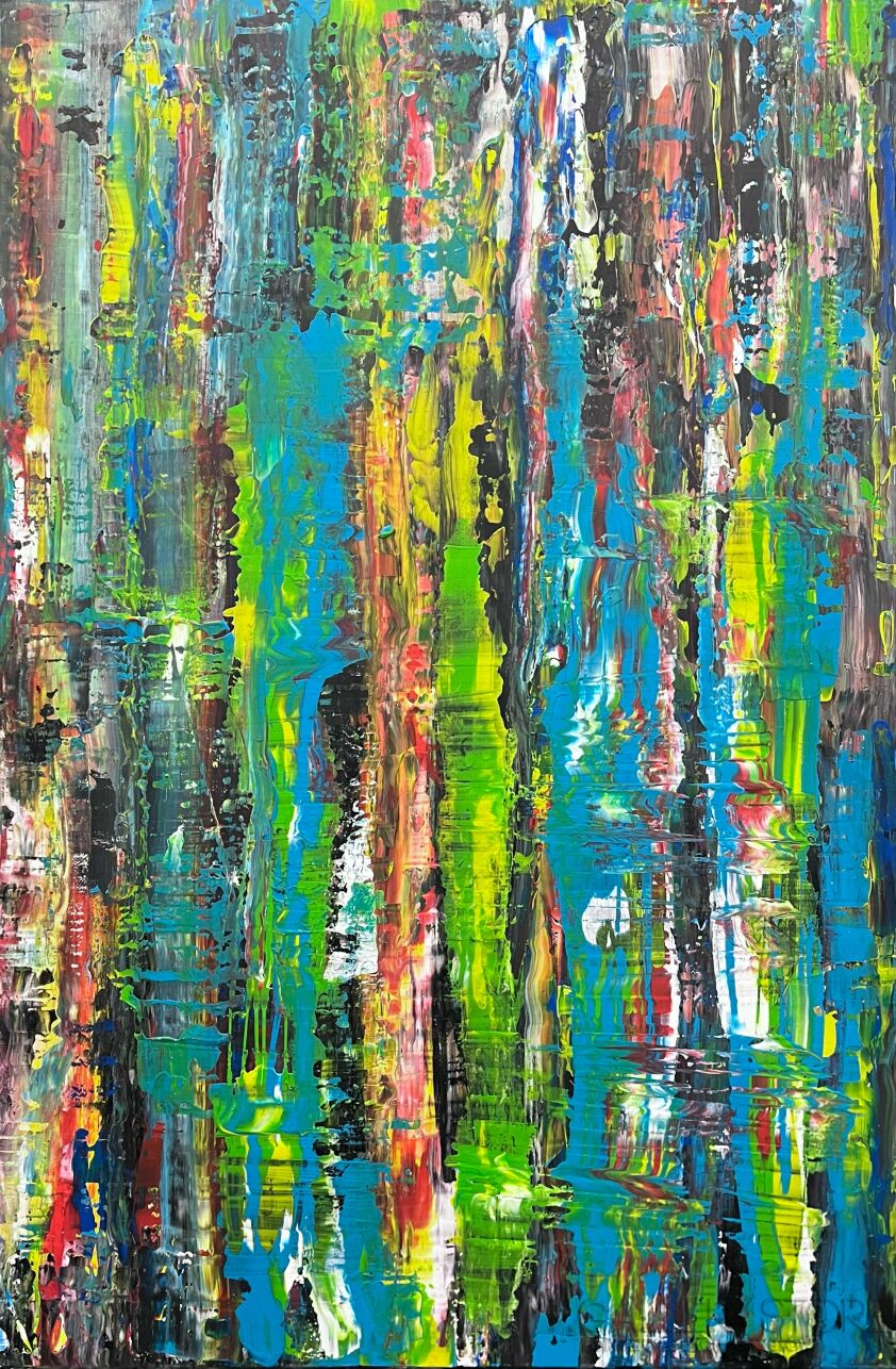 Mariola Świgulska-Wibracje nadziei-Akryl