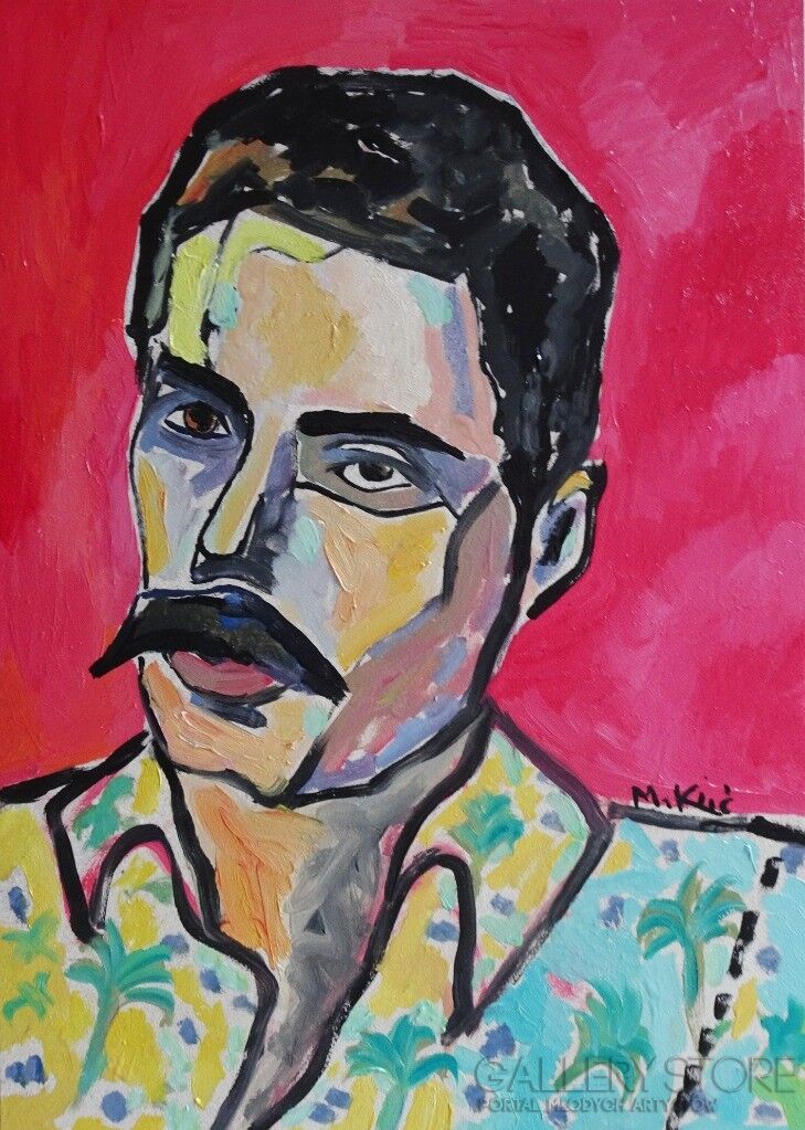 Marlena Kuć-Freddie Mercury-Olej
