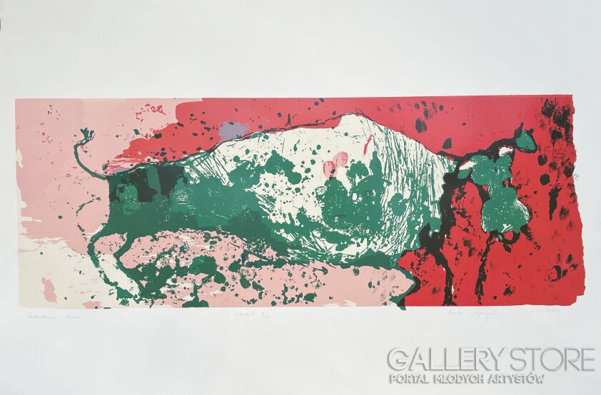 Marta Banas-Zakochana krowa - seria green-Grafiki i plakaty