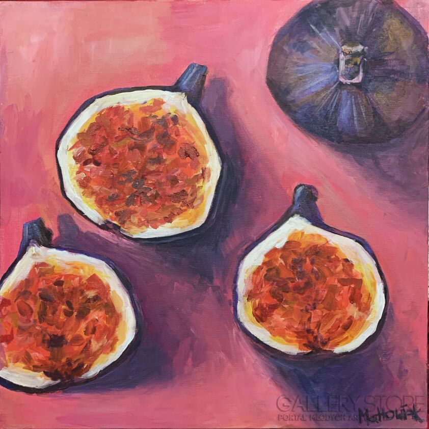Marta  Machowiak-Fig in the pink 1-Akryl