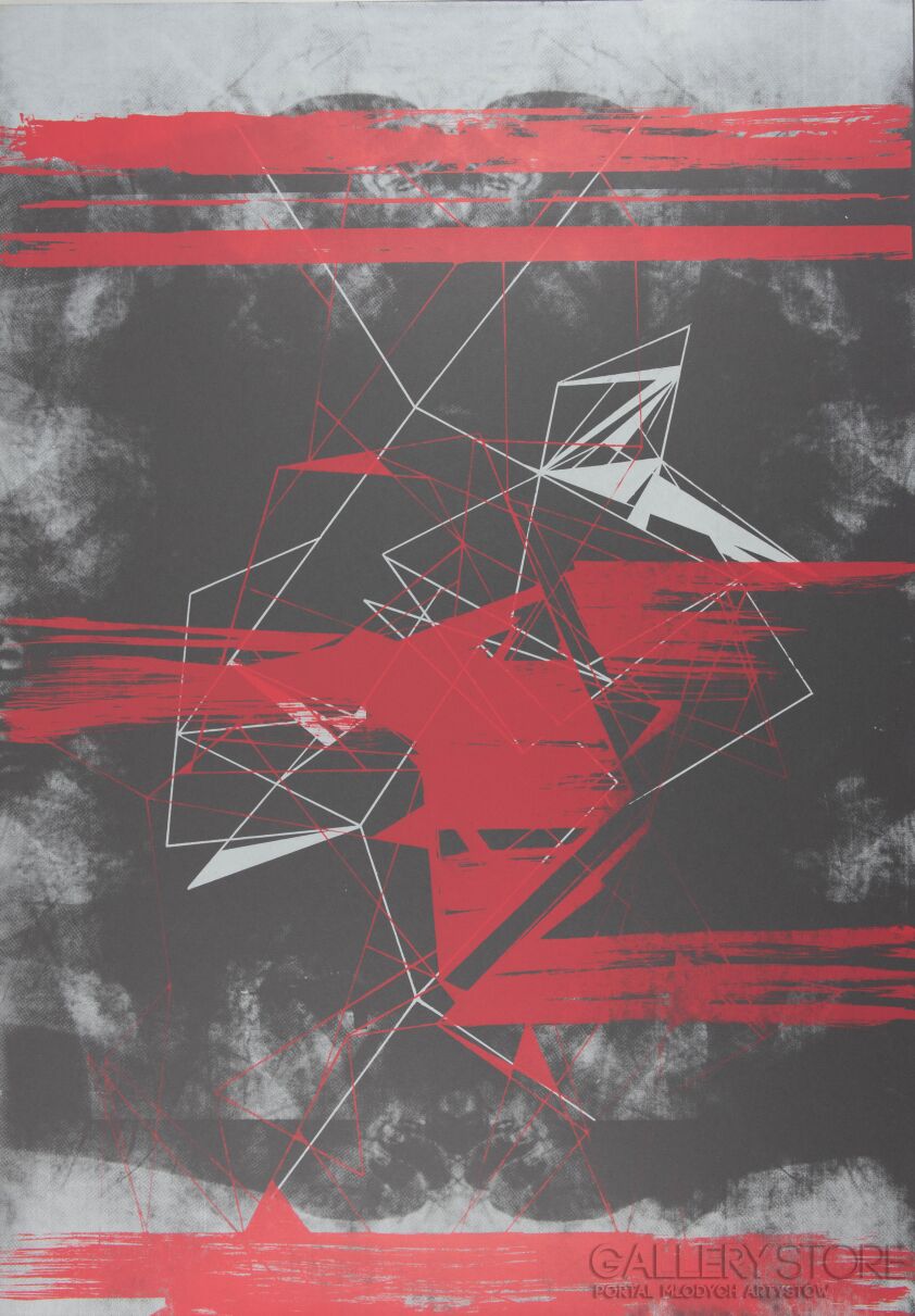 Monika Cichosz-Kosmos II-Serigrafia