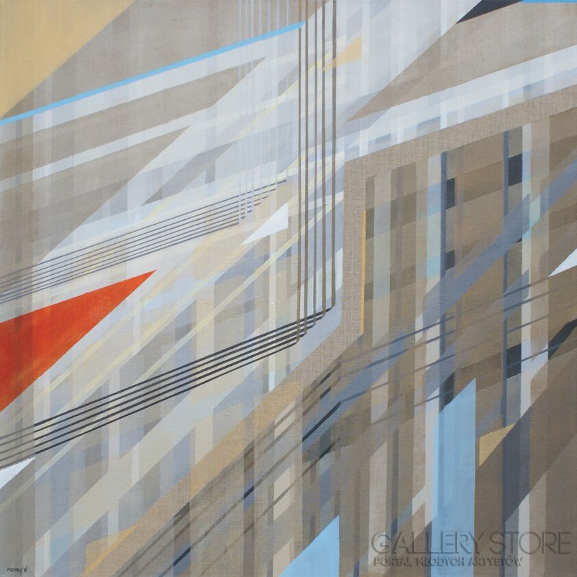 Natalia Rozmus - Esparza-Malarz / seria Konstelacje-Akryl