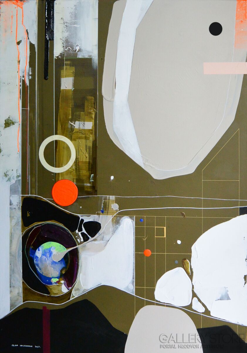 Olga  Hausmann-In between-Akryl
