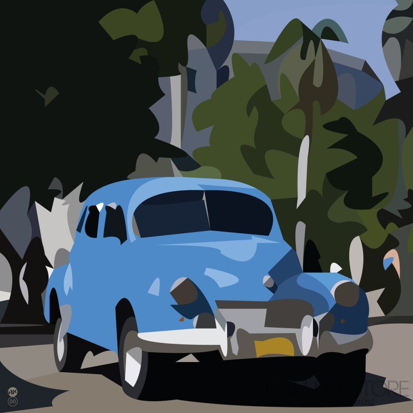 Paweł Jan Kamiński-CAR 15-Giclee