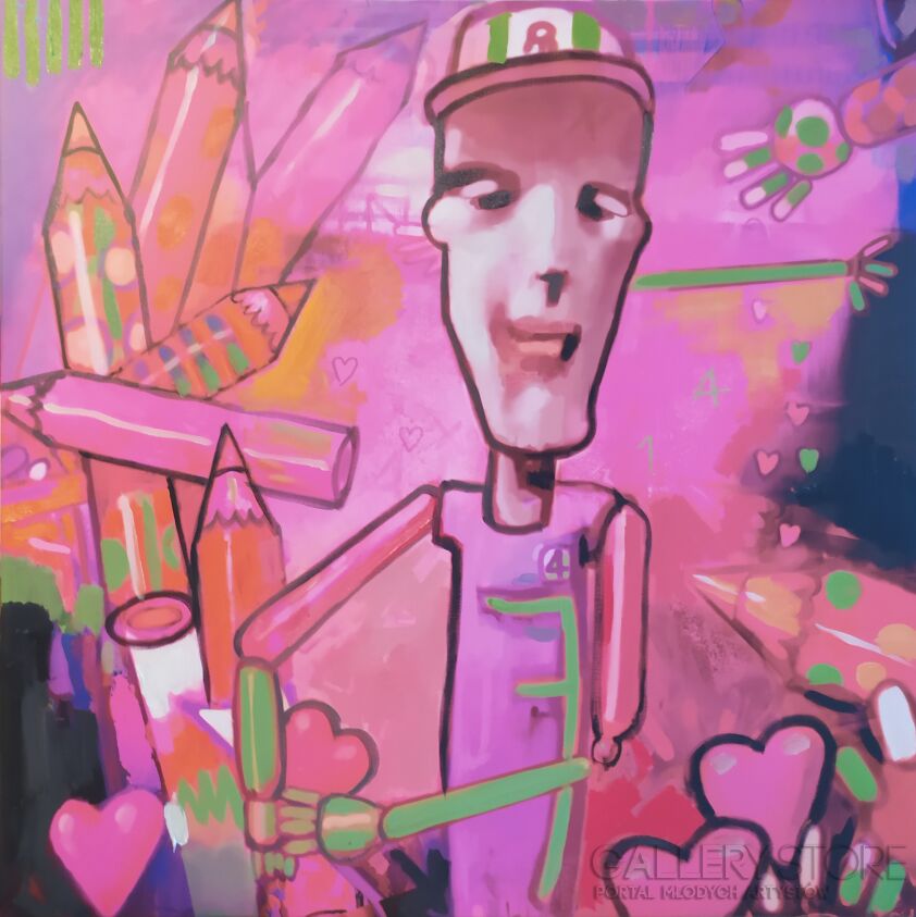 Piotr  Gola-Bring me some love-Technika mieszana