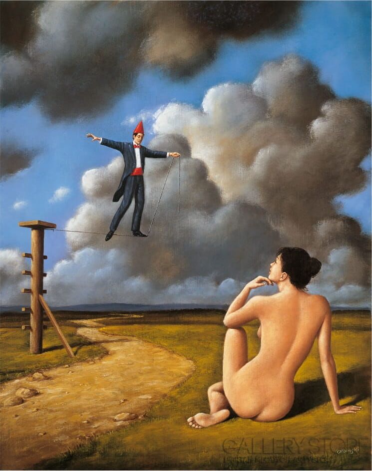 Rafał Olbiński-Letnie małżeństwo (2) (S_PP)-Inkografia