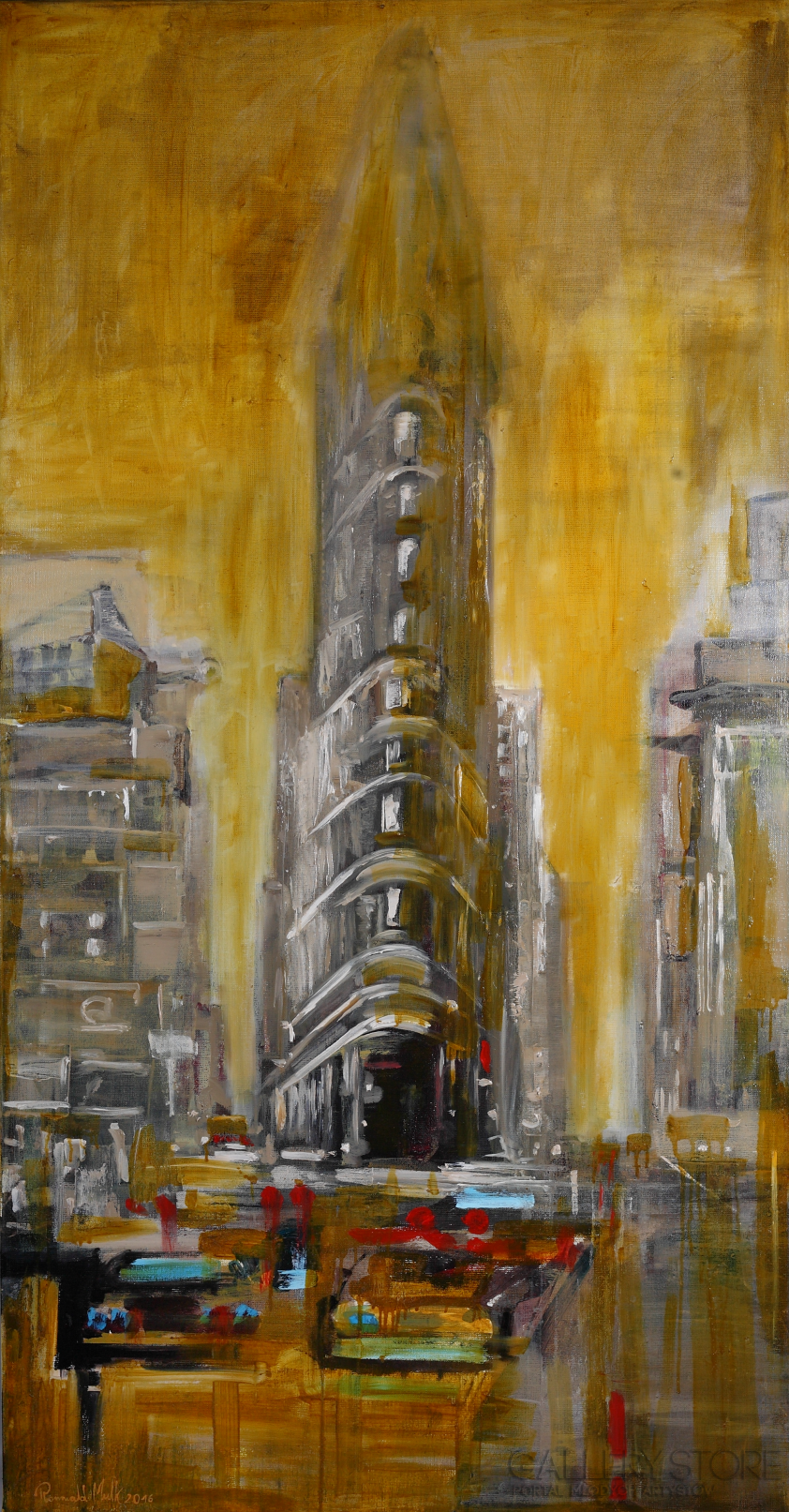 Romuald Mulk Musiolik-Non Iron Not New York-Olej