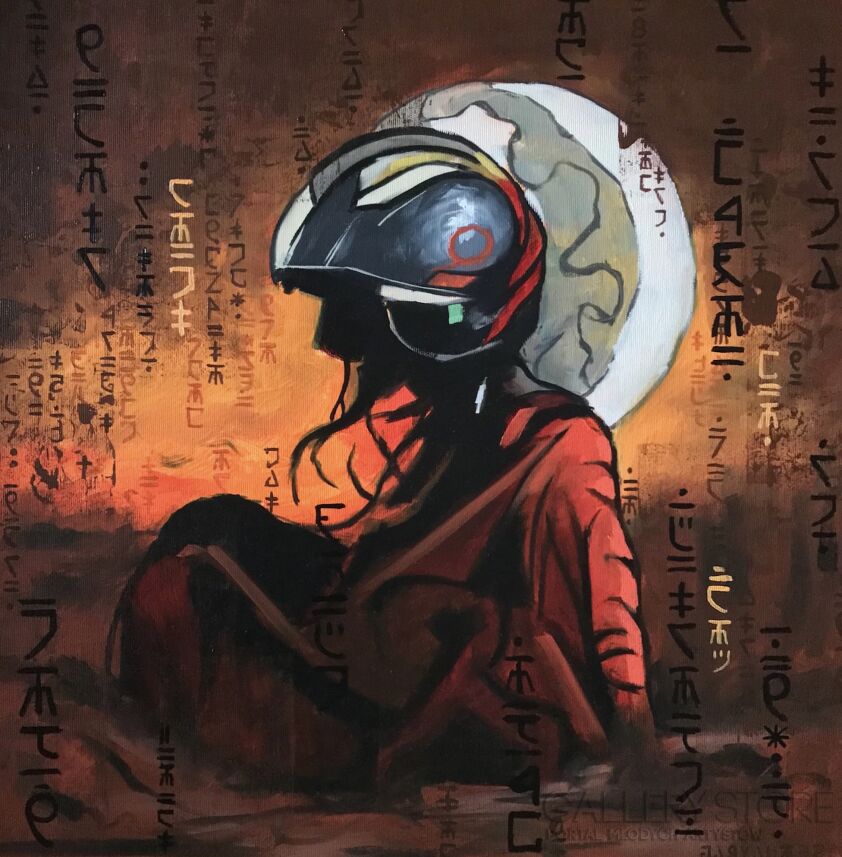 Sebastian Garyantesiewicz-Lost in between-Olej