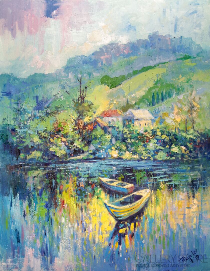 Tomasz Prajzler-Nad brzegiem rzeki-Olej
