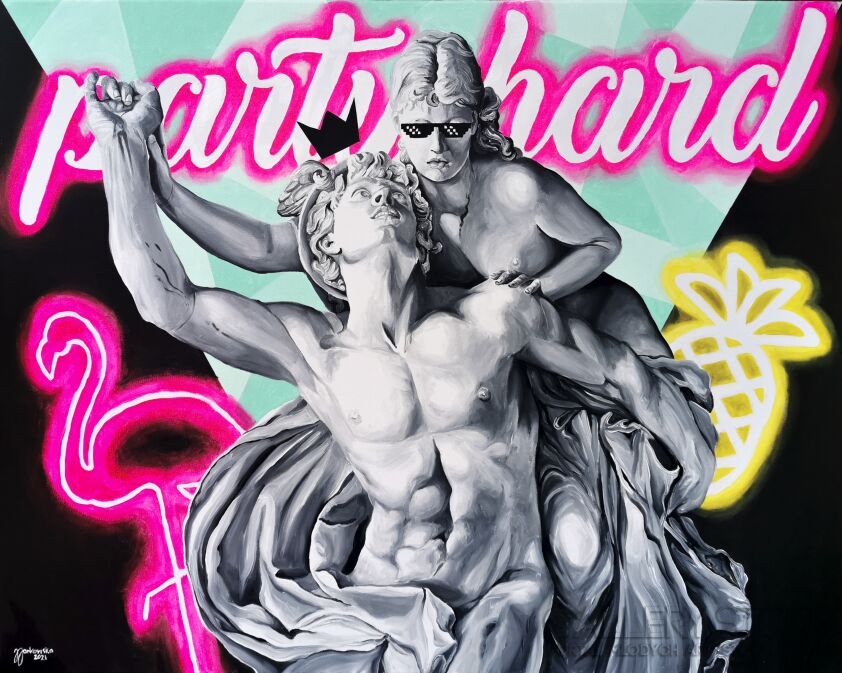 Zuzanna Jankowska-Party hard-Akryl