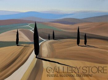 Jacek Malinowski-Val d'Orcia IV-Olej