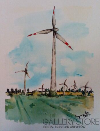 Katarzyna Grabarczyk-Viena-Akwarela