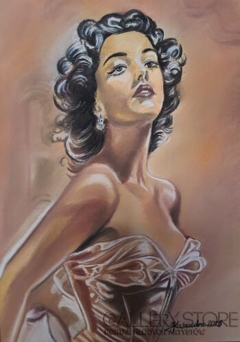 Jan Kasendra-„Artystka” -Malarstwo