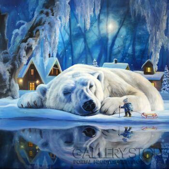 Agata Buczek-Cisza i spokój-Malarstwo