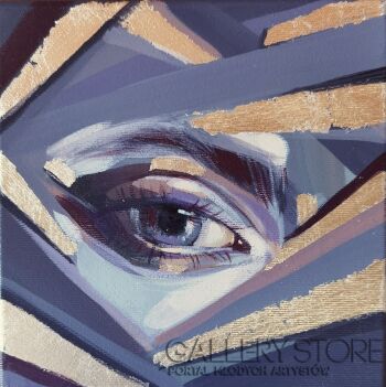 Agnieszka Fijał- Czapla-Obraz z cyklu "Ostatni rzut oka" -Malarstwo