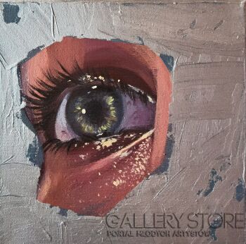 Agnieszka Fijał- Czapla-Obraz z cyklu "Ostatni rzut oka" -Malarstwo