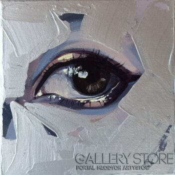 Agnieszka Fijał- Czapla-Obraz z cyklu "Ostatni rzut oka" -Malarstwo