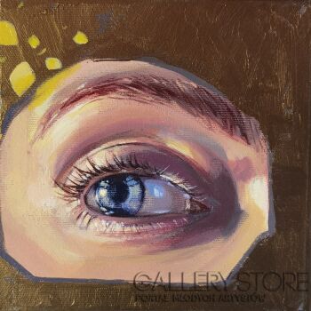 Agnieszka Fijał- Czapla-Obraz z cyklu "Ostatni rzut oka" -Malarstwo