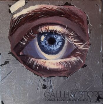 Agnieszka Fijał- Czapla-Obraz z cyklu "Ostatni rzut oka" -Malarstwo