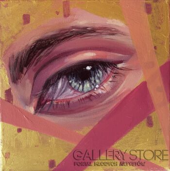 Agnieszka Fijał- Czapla-Obraz z cyklu "Ostatni rzut oka" -Malarstwo