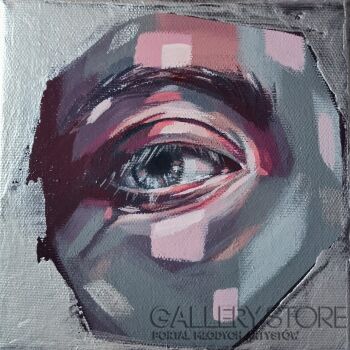 Agnieszka Fijał- Czapla-Obraz z cyklu "Ostatni rzut oka" -Malarstwo