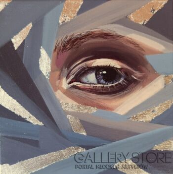 Agnieszka Fijał- Czapla-Obraz z cyklu "Ostatni rzut oka" -Malarstwo