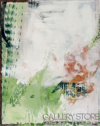 Aga Mirko-Morning Fog in the Haiku Garden-Malarstwo