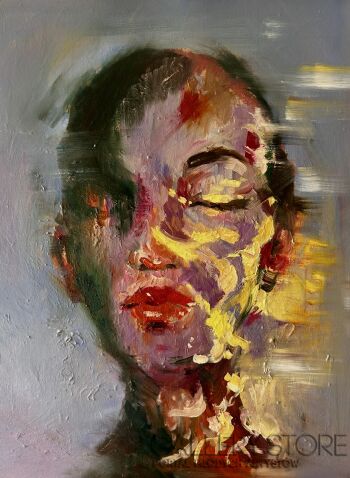 Agnieszka Sukiennik-You mele me velvet -Malarstwo