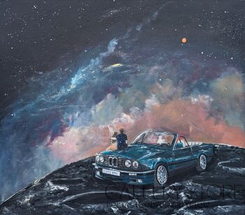 Agnieszka Turek-Kosmiczne BMW-Malarstwo