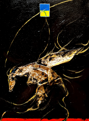 Alan Konopczyński-FIGHT FOR FREEDOM-Malarstwo