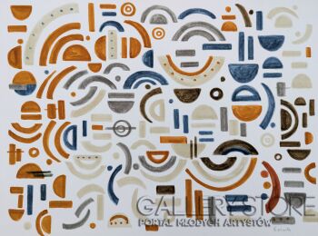 Aleksandra Kożuch-Croissanty z morelami-Rysunek