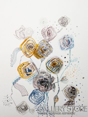 Aleksandra Kożuch-Miłość w kolorze kawy-Rysunek