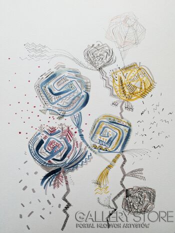 Aleksandra Kożuch-O tej, co była w powietrzu-Rysunek