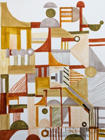 Aleksandra Kożuch-Something green-Rysunek