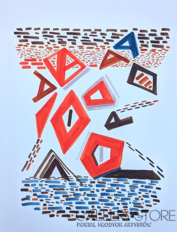 Aleksandra Kożuch-Vermilion III-Rysunek