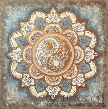 Mozaikowa Mandala Dobrego Życia