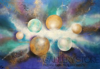 Aleksandra  Michalik-Pearl balls-Malarstwo