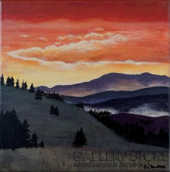 Alexandra Ziółkowska-Pieniny Małe-Akryl