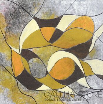 Alicja Wysocka-Jesienne liście-Malarstwo