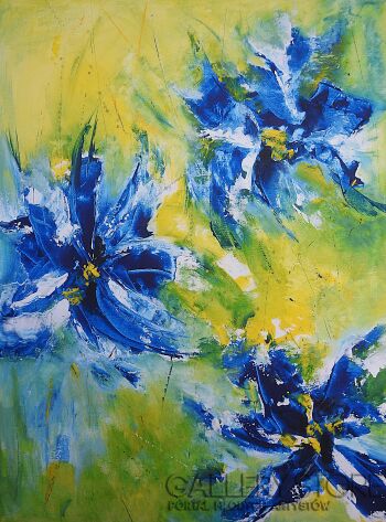 Alicja Wysocka-Kwiaty 25-Malarstwo