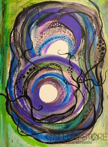 Alicja Wysocka-Nasze dwa światy-Rysunek