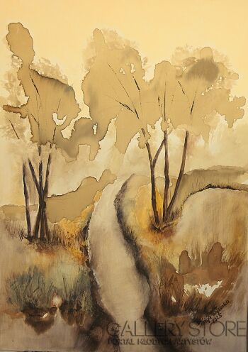 Alicja Wysocka-Natura w sepii II-Malarstwo