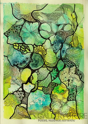 Alicja Wysocka-Organiczna pamięć-Rysunek