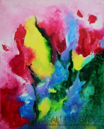 Alicja Wysocka-Świat kolorów-Akryl