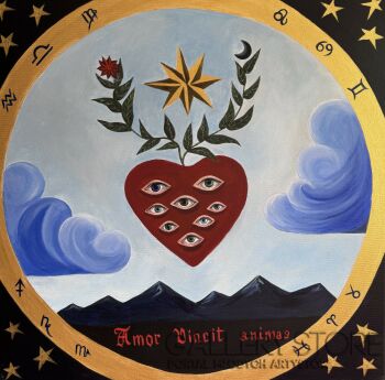 Alisa Leonets-Amor Vincit ANIMAS-Malarstwo
