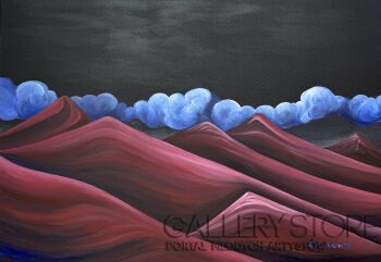 Alisa Leonets-Prąd Czasu-Malarstwo