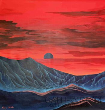 Alisa Leonets-Tajemnica Nefertari-Malarstwo