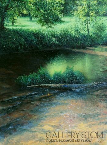 Anatolij Gwozdiuk-Blask Lata-Malarstwo